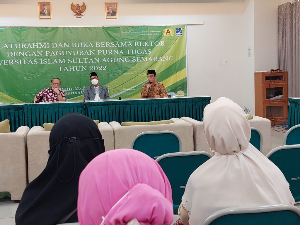 Peduli Pensiunan Unissula Selenggarakan Buka Puasa Berasama