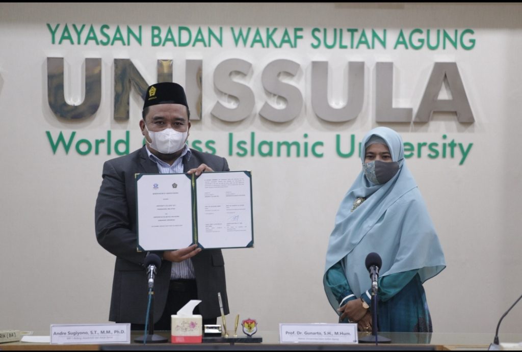 Unissula Teken MoU dengan UC TATI Malaysia