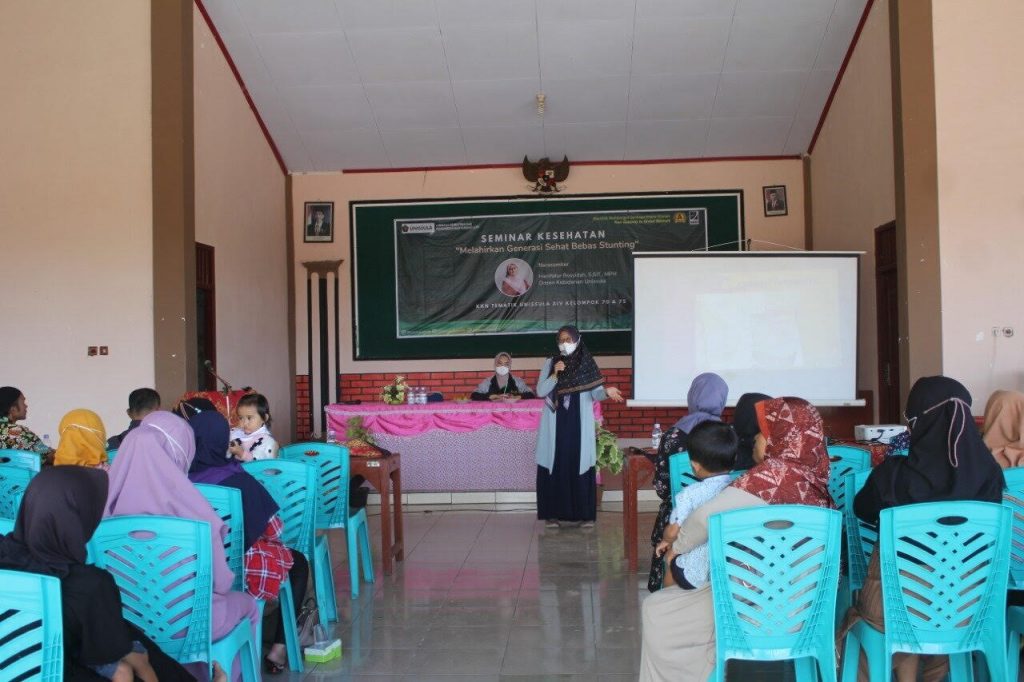 Mahasiswa Unissula Seminarkan Penanganan Stunting