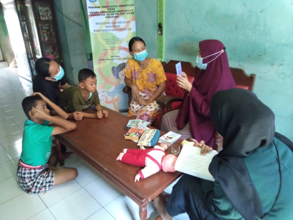 Tim PKM Unissula Lakukan Edukasi Menyusui