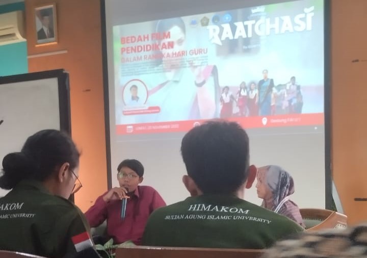 Hari Guru Nasional, FAI Unissula Bedah Film Pendidikan