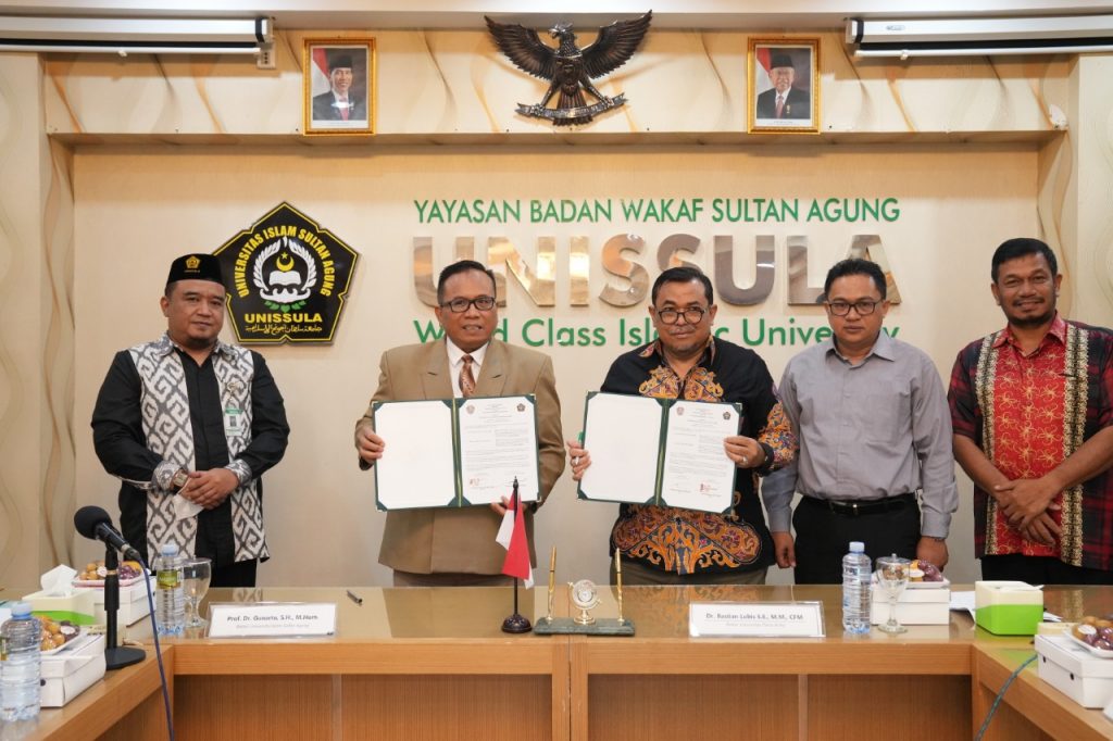 UPA dan Pemprov Kaltara Antusias Kolaborasi dengan Unissula