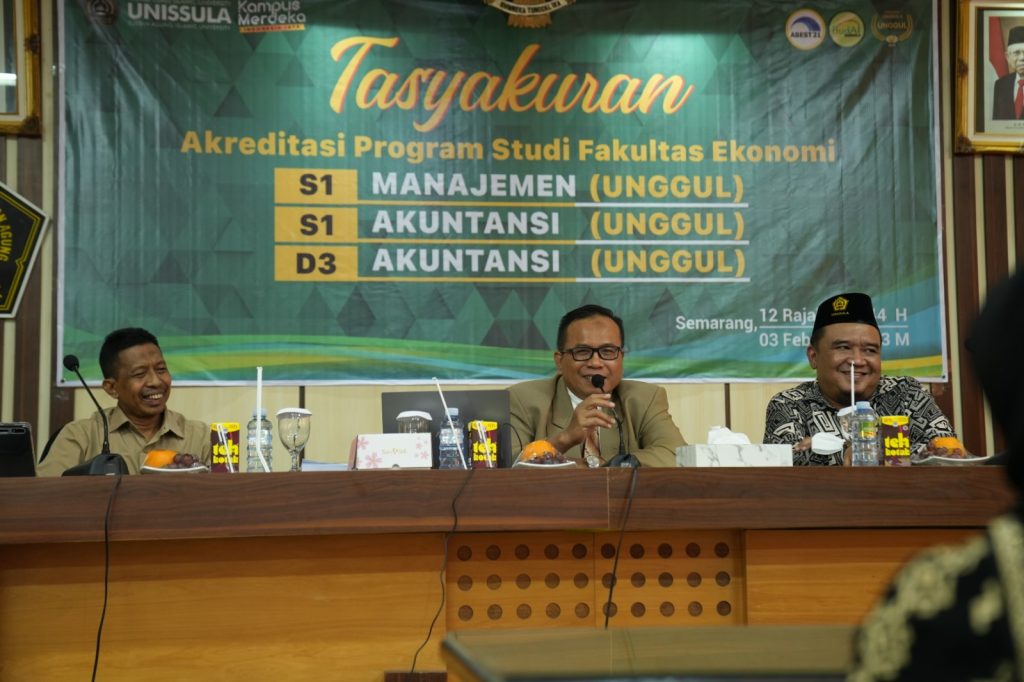 Fakultas Ekonomi Unissula Persiapkan Akreditasi Internasional
