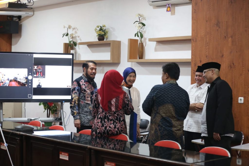 Pasca Putuskan Sistem Pemilu Ketua MK Kunjungi Unissula