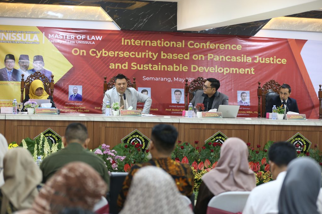 Milad ke-61 Tahun FH Unissula, Prodi S2 Ilmu Hukum Gelar Seminar Internasional Cybersecurity