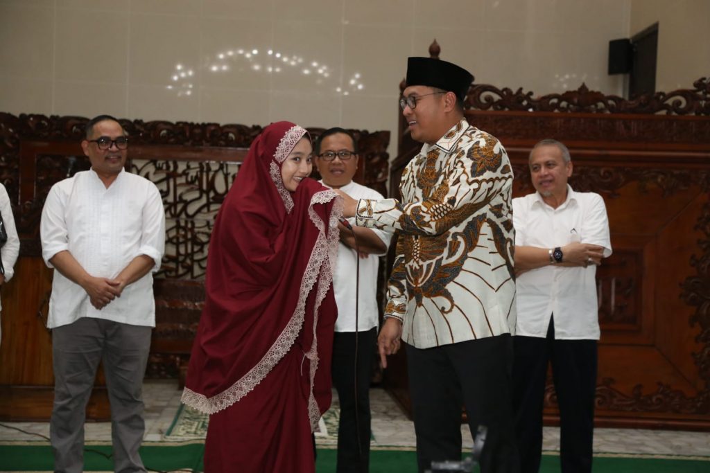 Hadir di Unissula Sudaryono Diajak Dialog Santri Pakai Bahasa Jepang