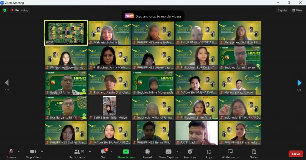 Mahasiswa Asing Mengikuti Kegiatan The 2nd Locust 2024 di FTI Unissula