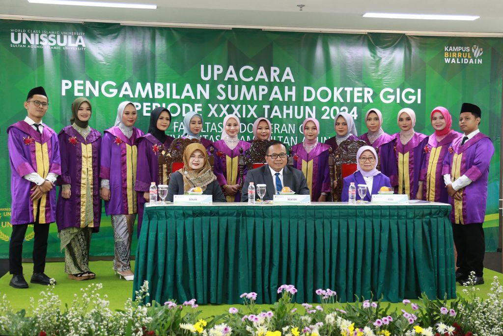 Kedokteran Gigi Unissula Hasilkan 614 Dokter Gigi Baru