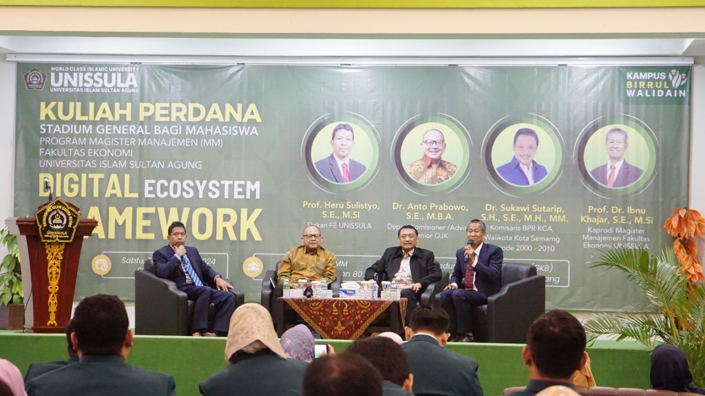 400 lebih Mahasiswa Baru Magister Manajemen Ikuti Stadium General