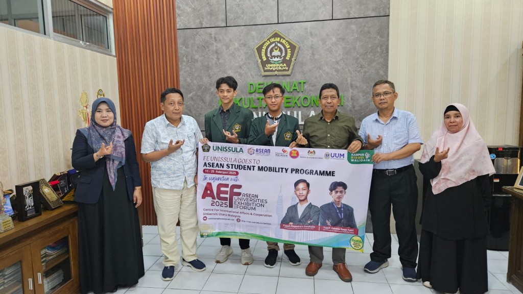Mahasiswa Akuntansi Unissula Wakili Indonesia di Forum ASEAN