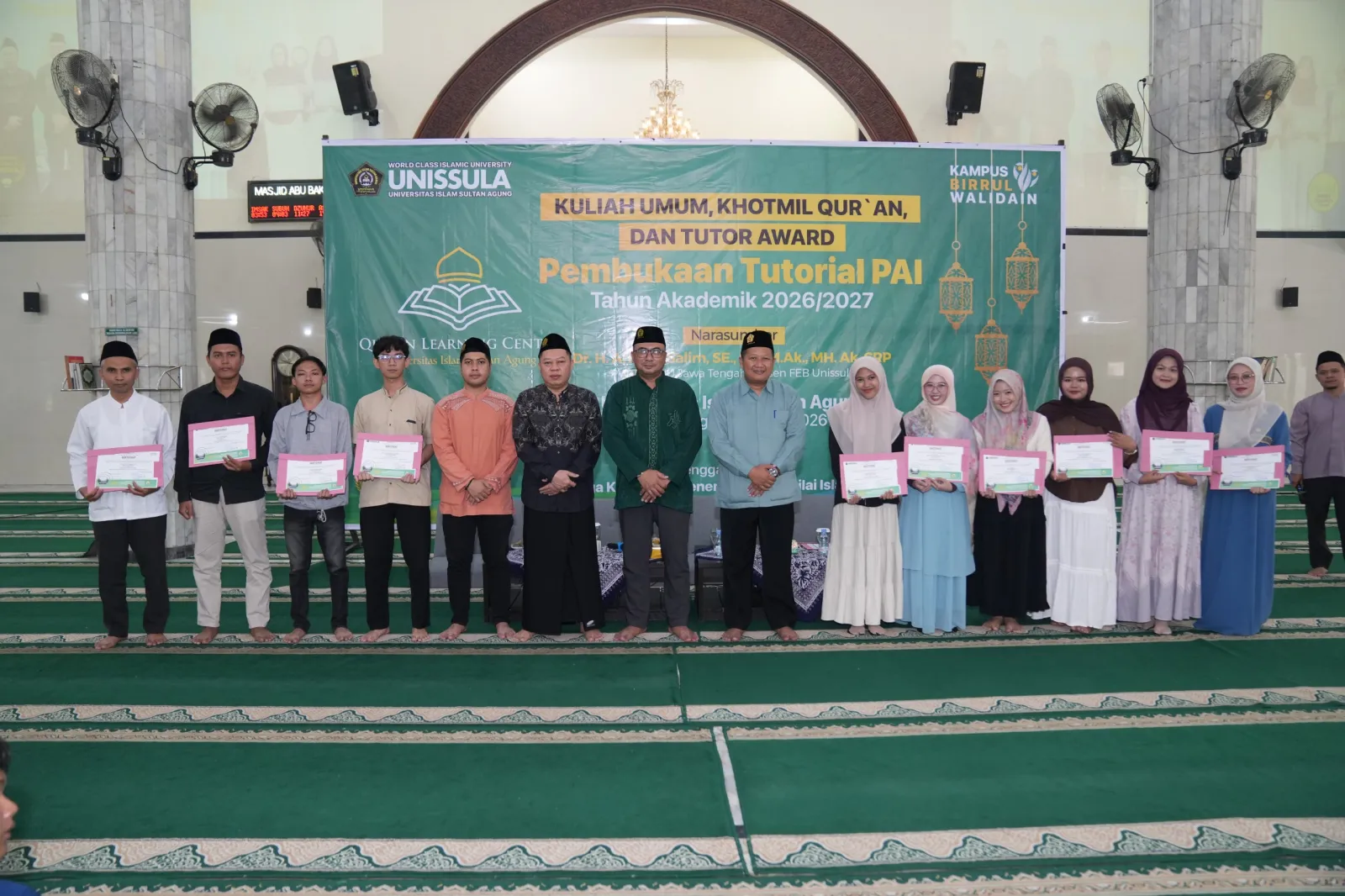 Unissula's LKPI Honors 10 Best Tutors