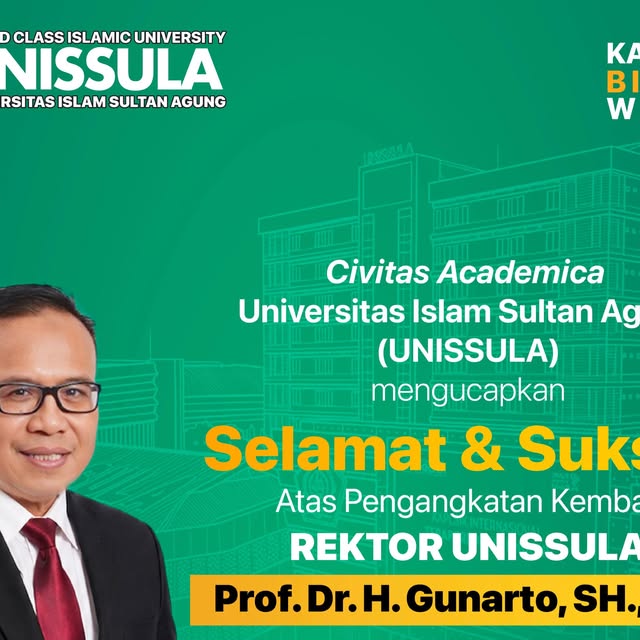 Postingan sosial media UNISSULA