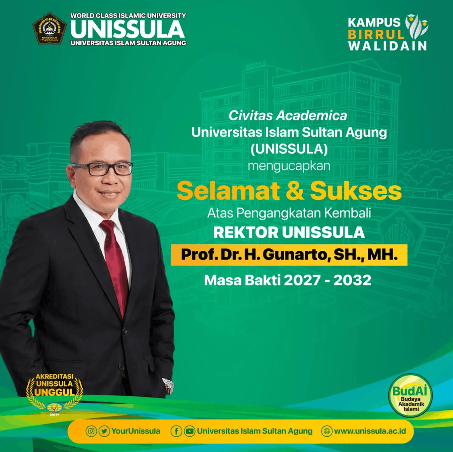Rector of UNISSULA